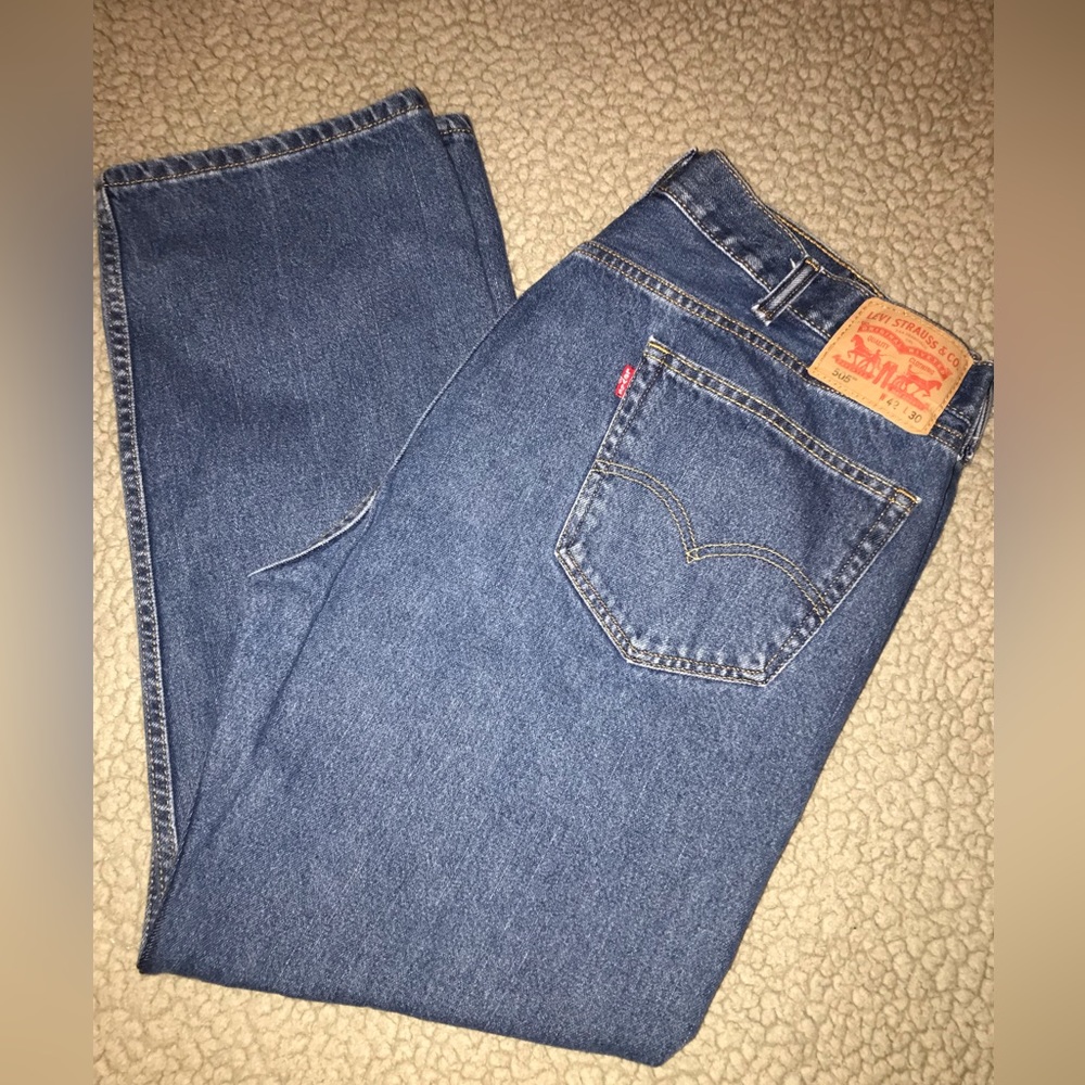 Levi’s Men’s 505 42X30 MediumWash Jeans